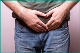 E Mann huet chronesch Prostatitis
