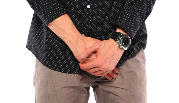 Péng an der Leescht mat Prostatitis